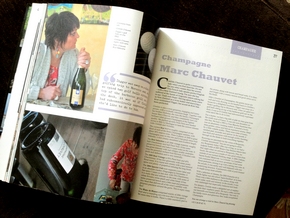 Jancis Robinson speeks about Champagne Marc Chauvet on her website